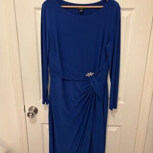 Ralph Lauren Royal Blue Long Sleeve Dress
